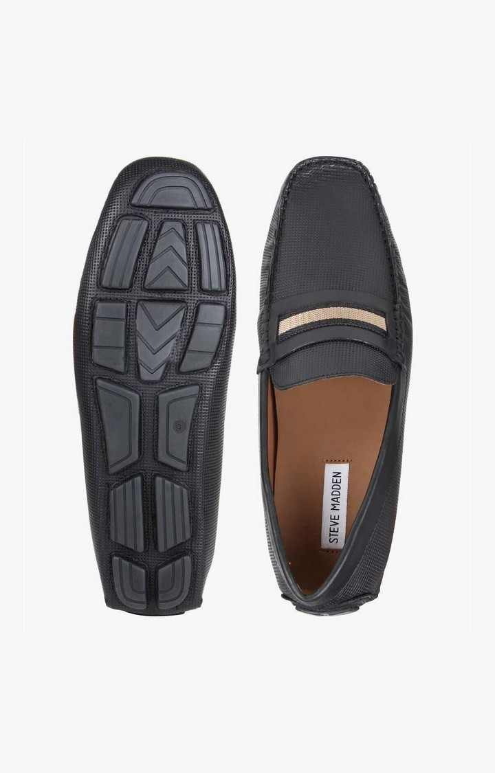 Sm-1117 Black Driver Loafers