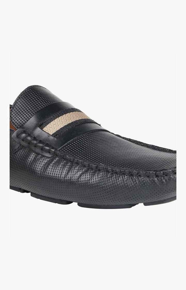 Sm-1117 Black Driver Loafers