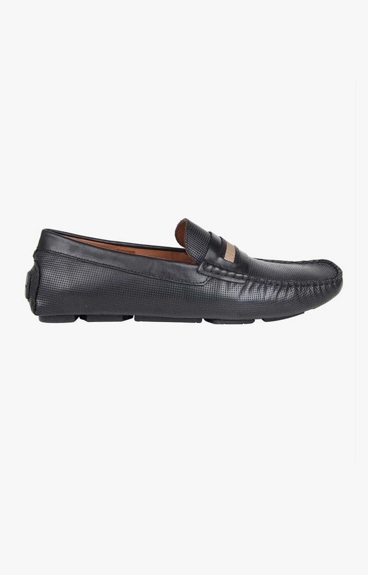 Sm-1117 Black Driver Loafers