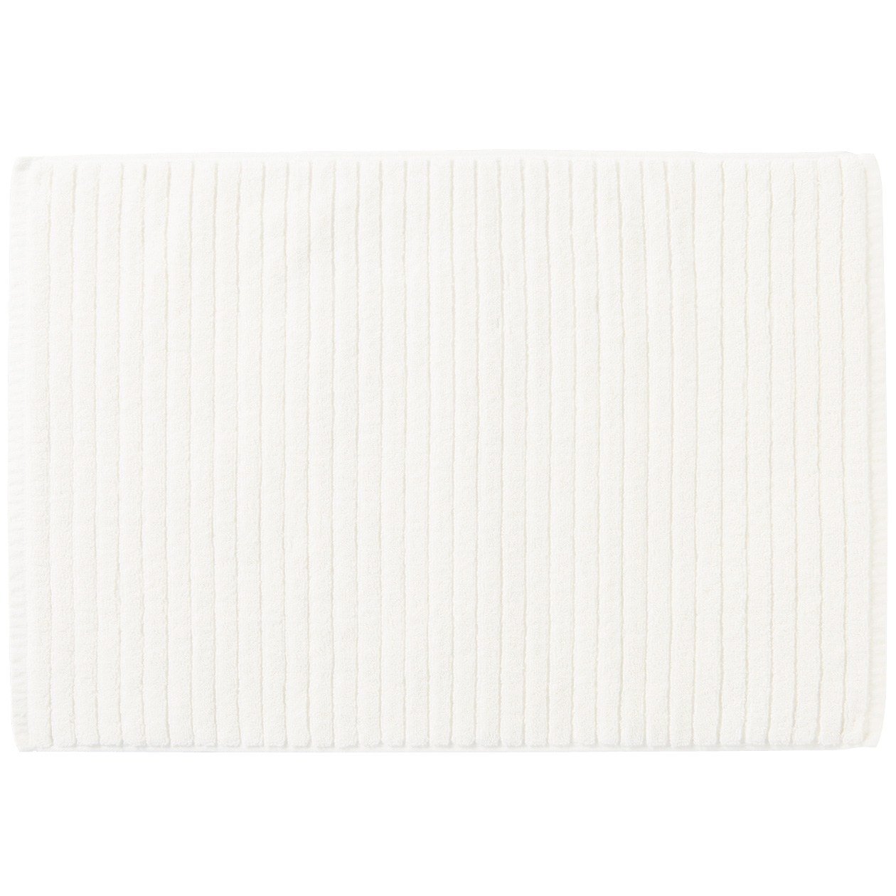COTTON LINEN BATH MAT S OFF WHITE