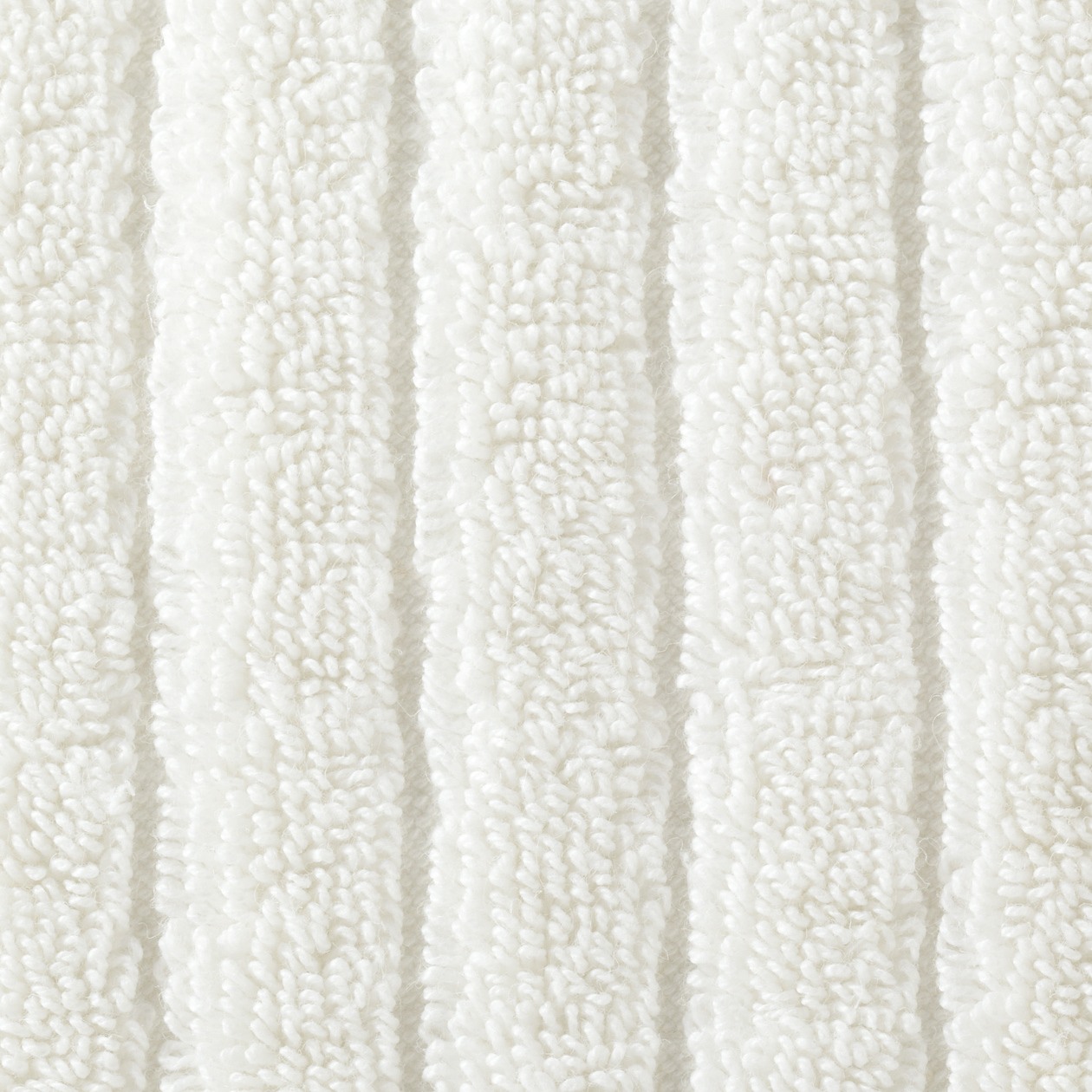 COTTON LINEN BATH MAT S OFF WHITE