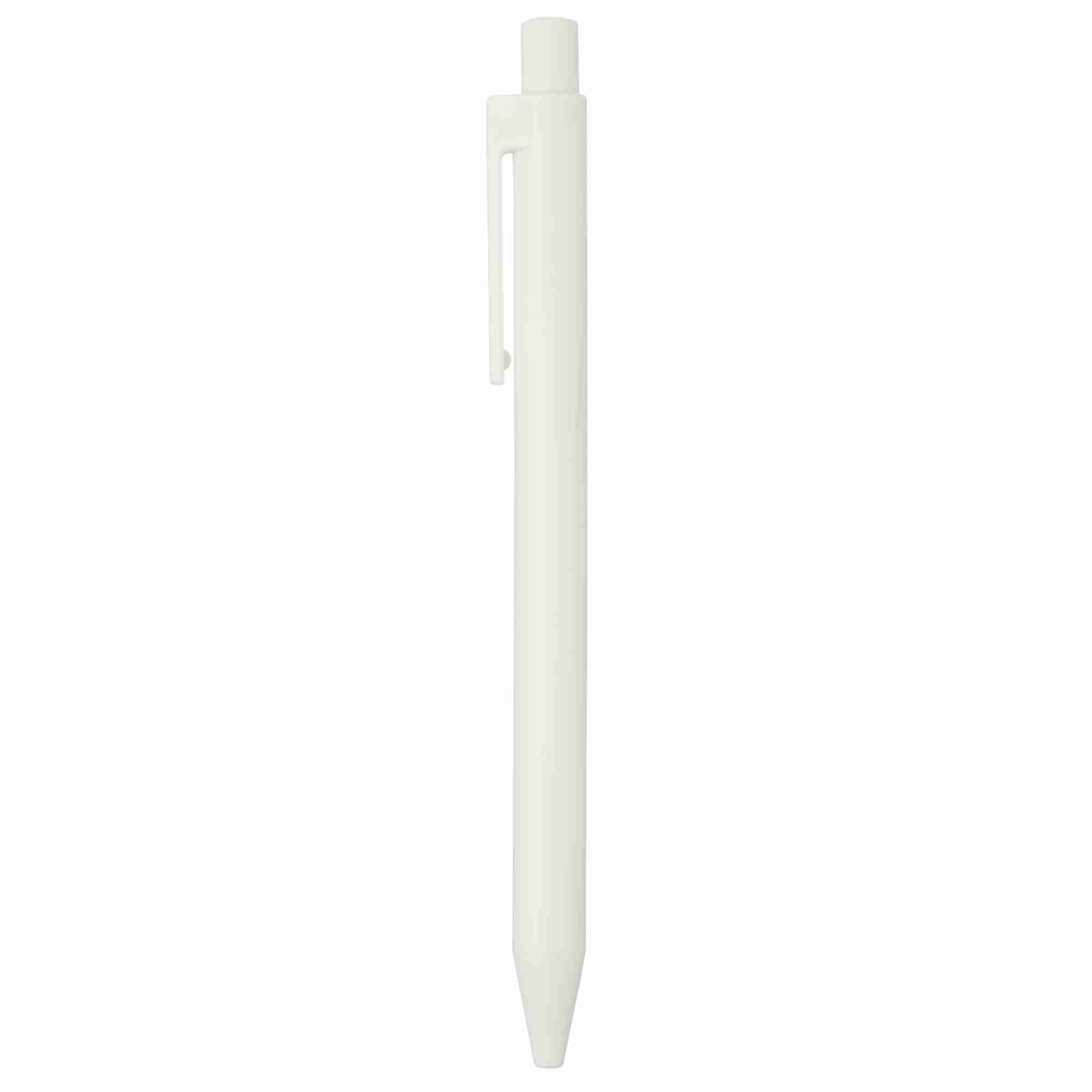 MUJI | BALLPOINT PEN KNOCK TYPE BODY / WHITE