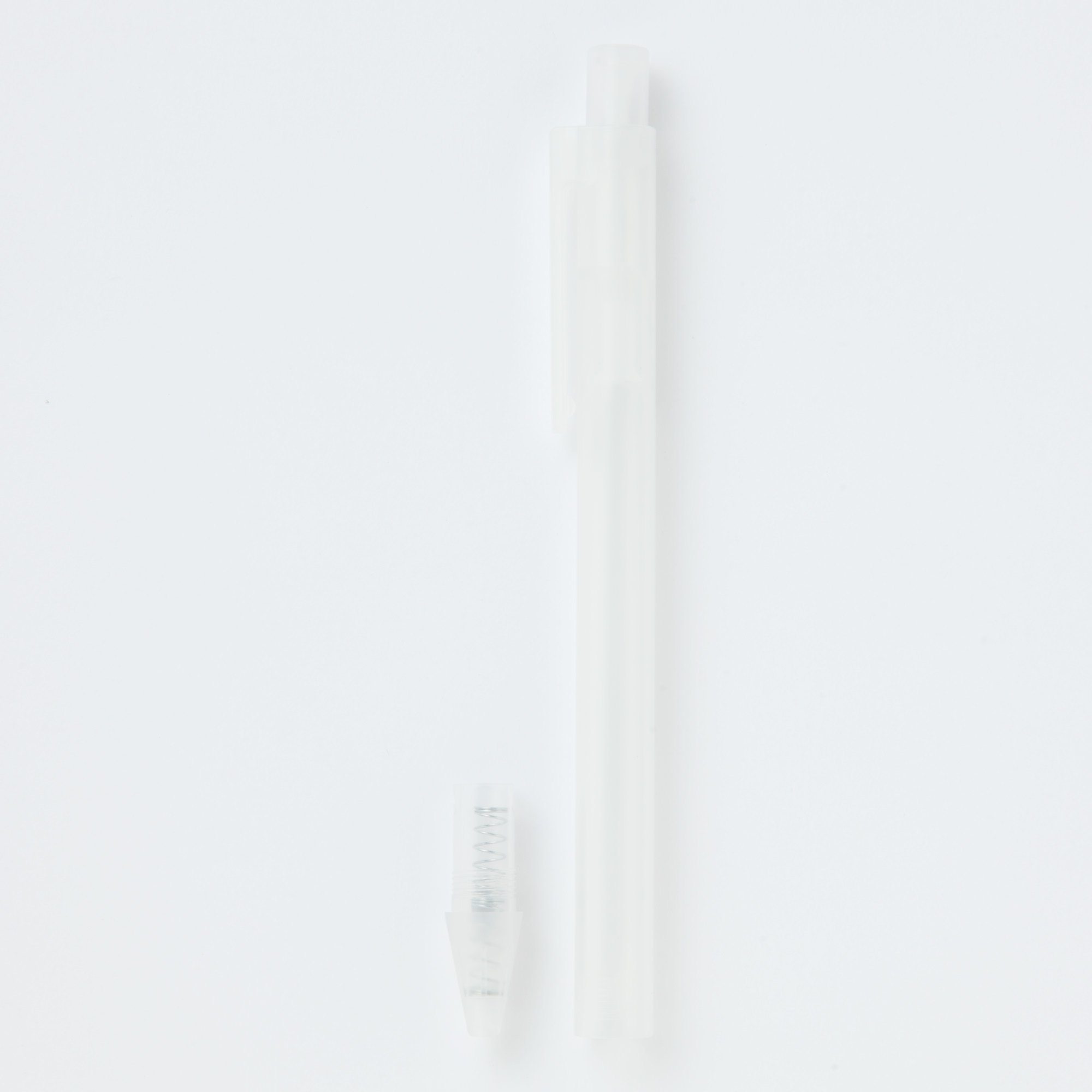 BALLPOINT PEN KNOCK TYPE BODY / SEMITRANSPARENT