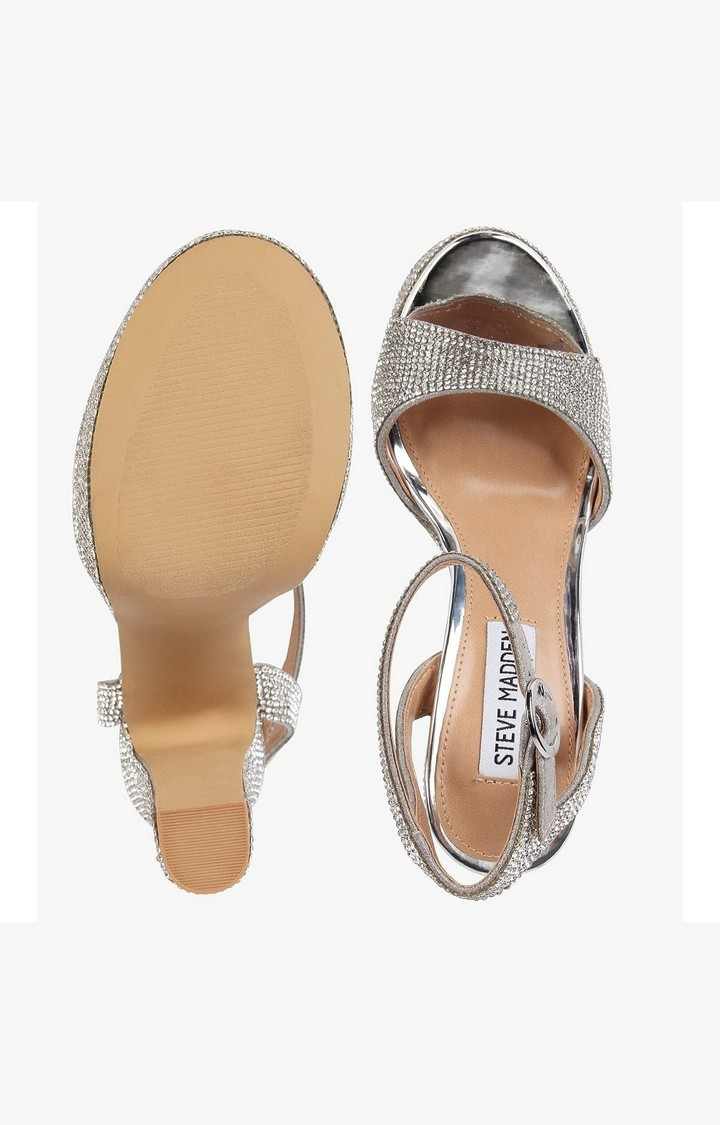 Skyla-R Gold Heel Sandals