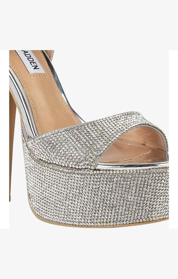 Skyla-R Gold Heel Sandals