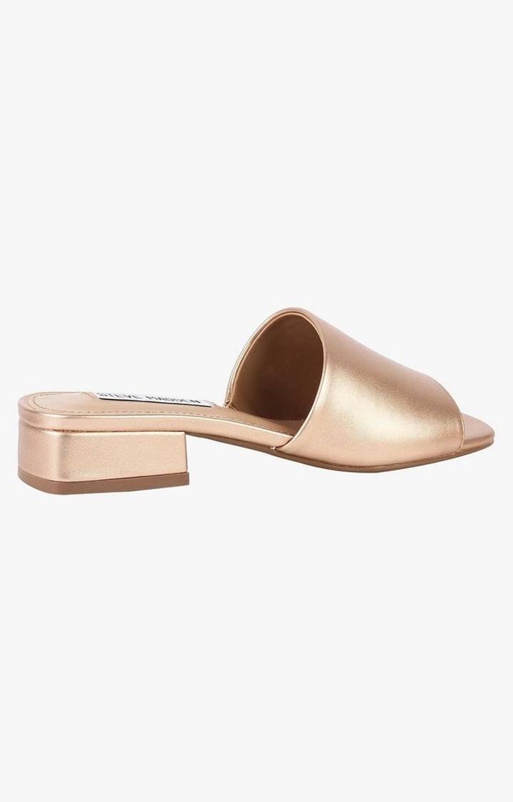Delish Gold Heel Sandals