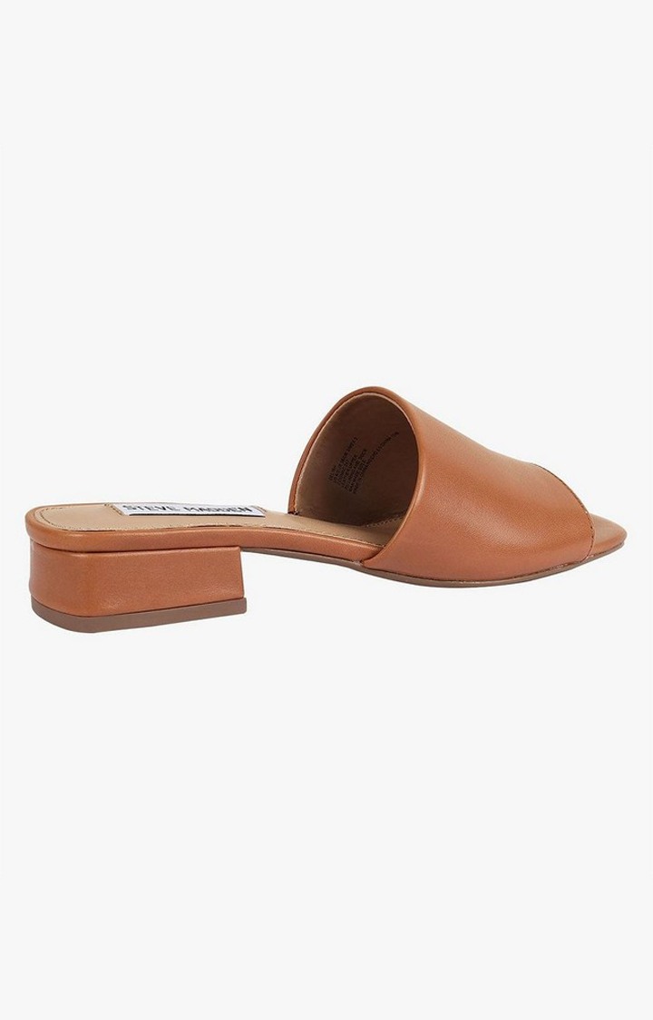 Delish Brown Heel Sandals