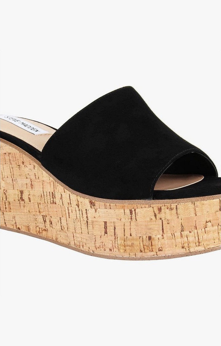 Desiree Black Wedges