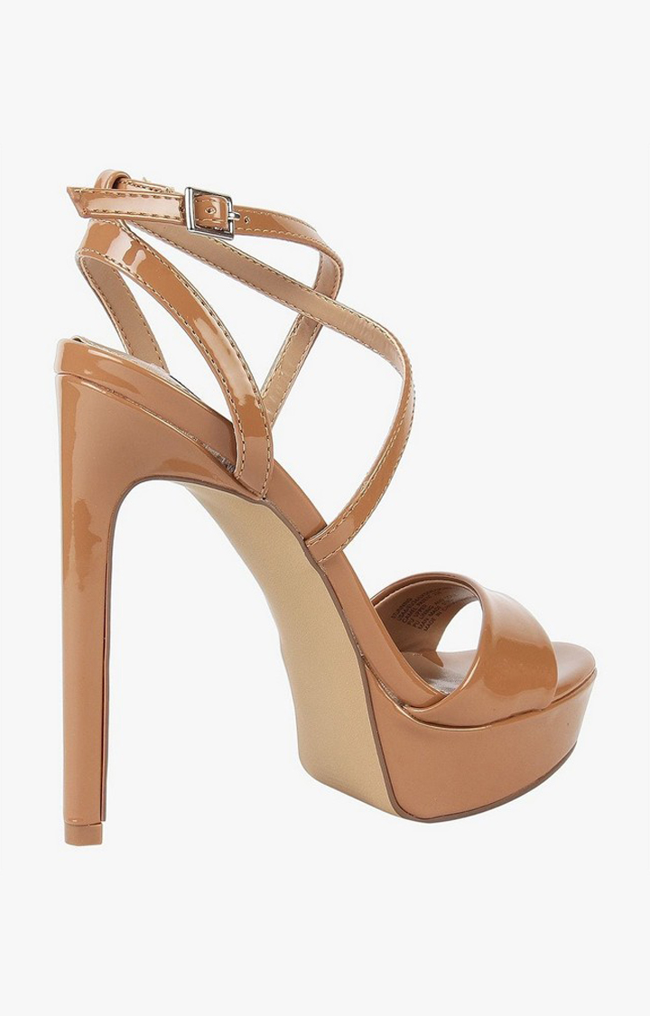 Stunning Beige Heel Sandals