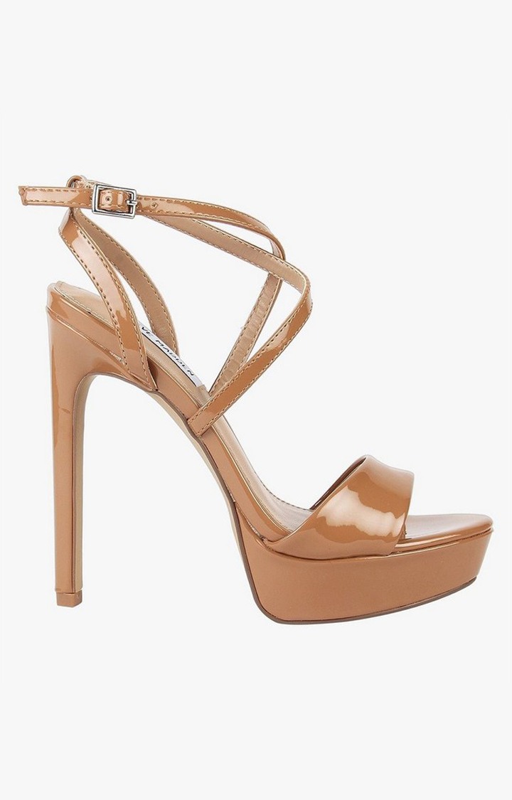 Stunning Beige Heel Sandals