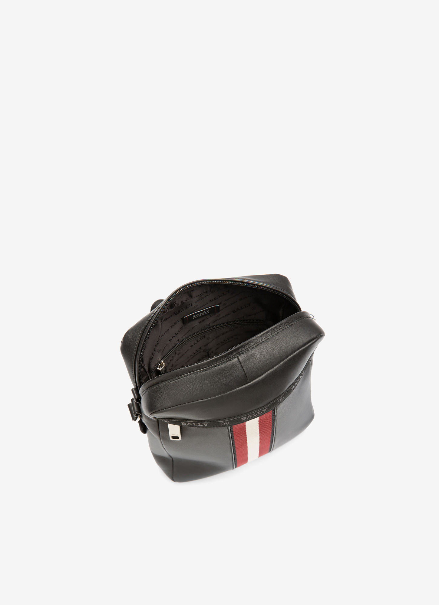 Holm Leather Cross-Body Bag In Black