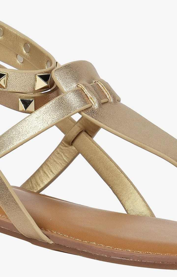 Sirena Gold Flats