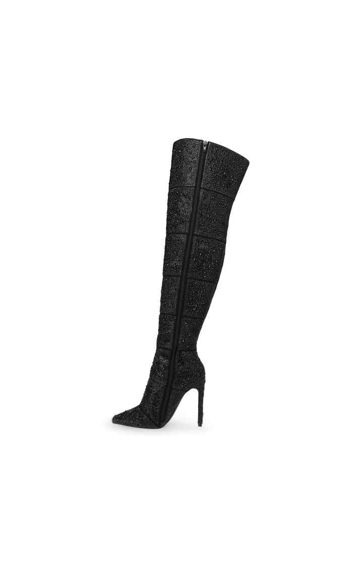 Wonders Black Boots