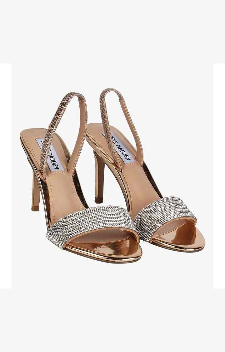 Lakota-R Gold Heel Sandals
