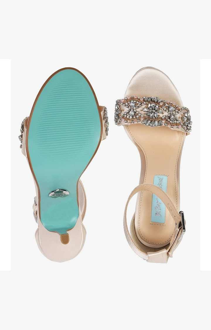 Sb-Gina Gold Heel Sandals