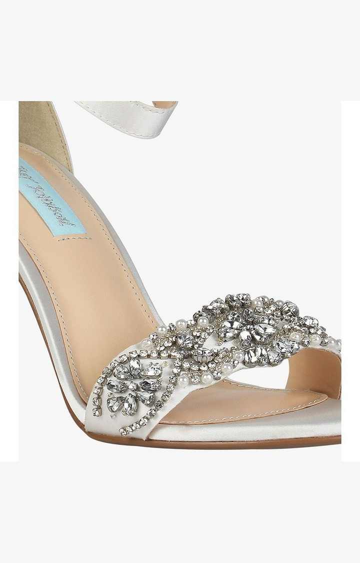 Sb-Gina Beige Heel Sandals