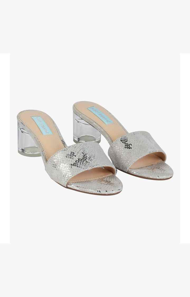 Sb-Alani Silver Heel Sandals