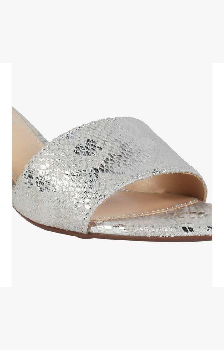 Sb-Alani Silver Heel Sandals