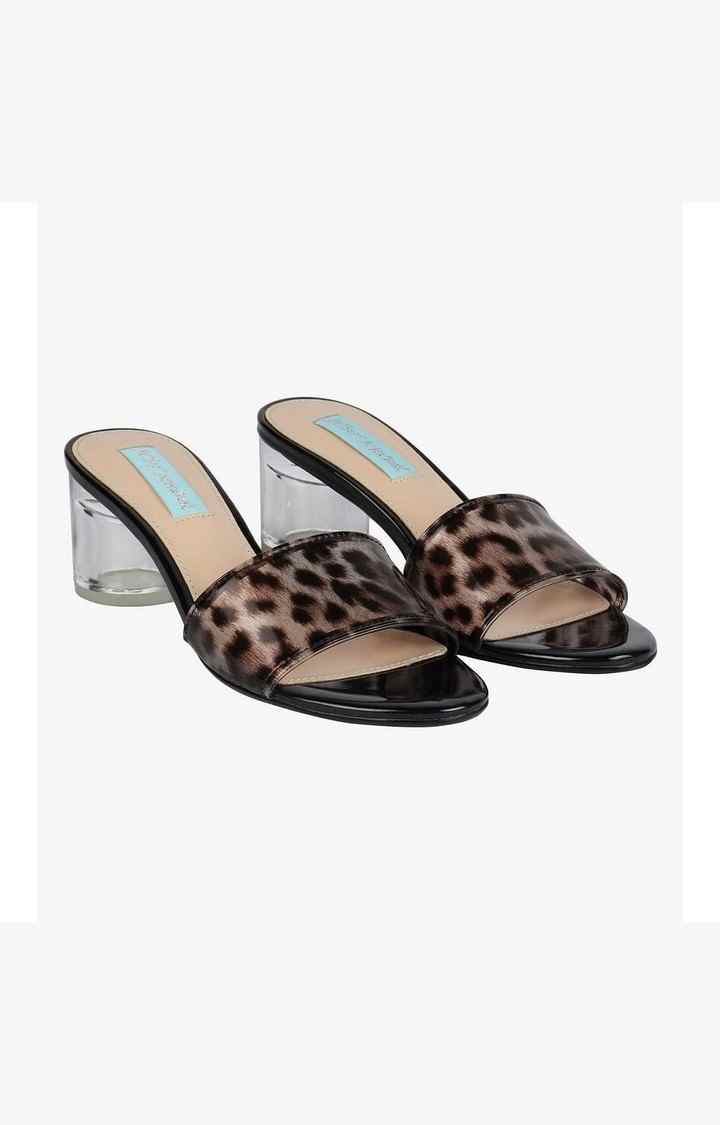 Sb-Alani Black Heel Sandals