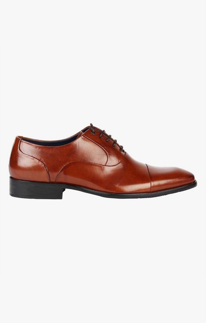 Joaquin Brown Tie-Ups & Dress Loafers
