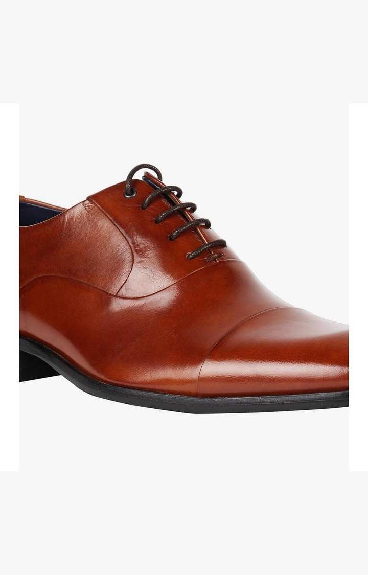 Joaquin Brown Tie-Ups & Dress Loafers