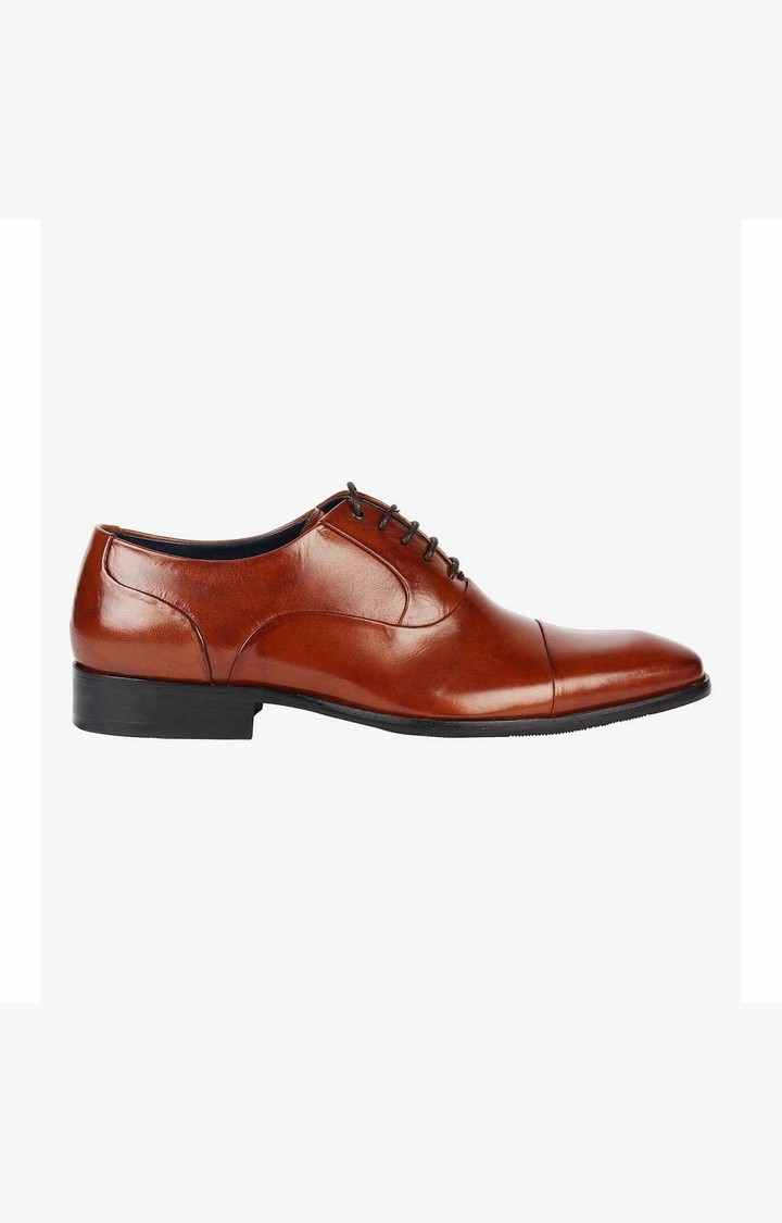 Joaquin Brown Tie-Ups & Dress Loafers