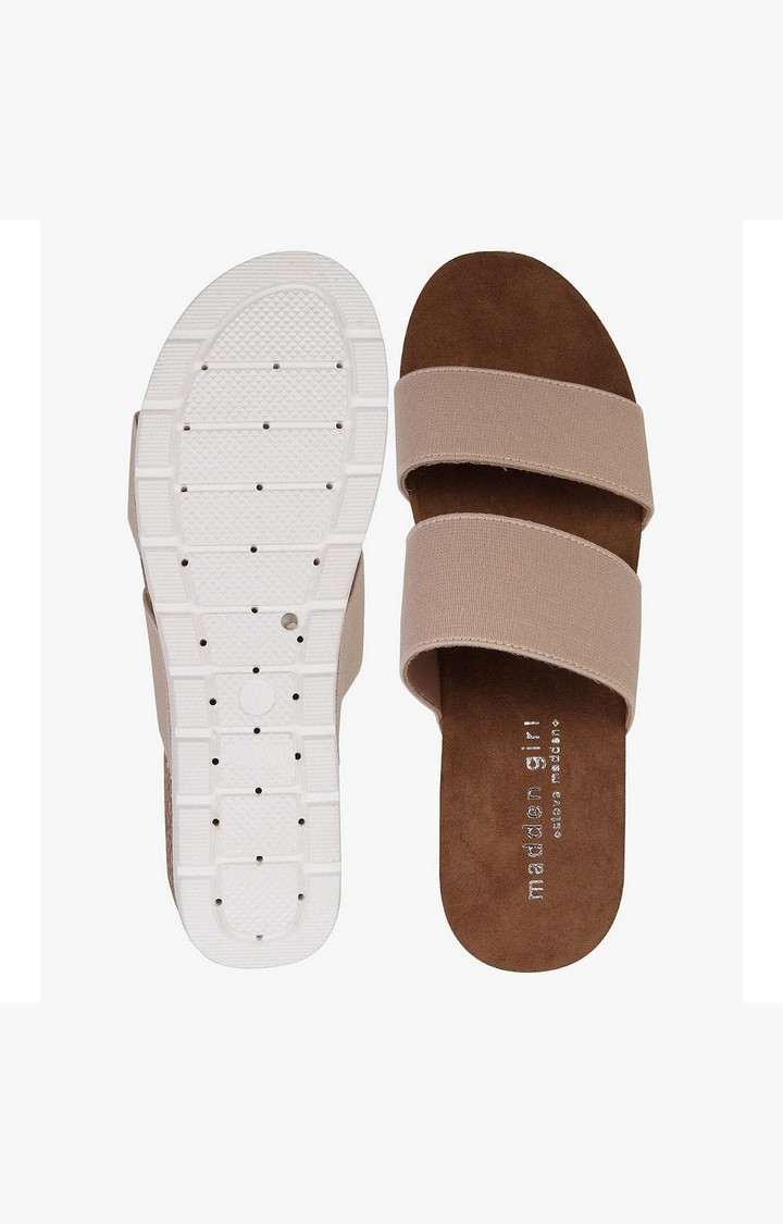 Nikkii Beige Wedges