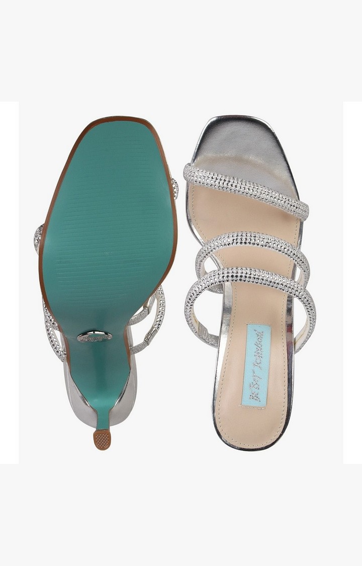 Sb-Aubri Silver Heel Sandals