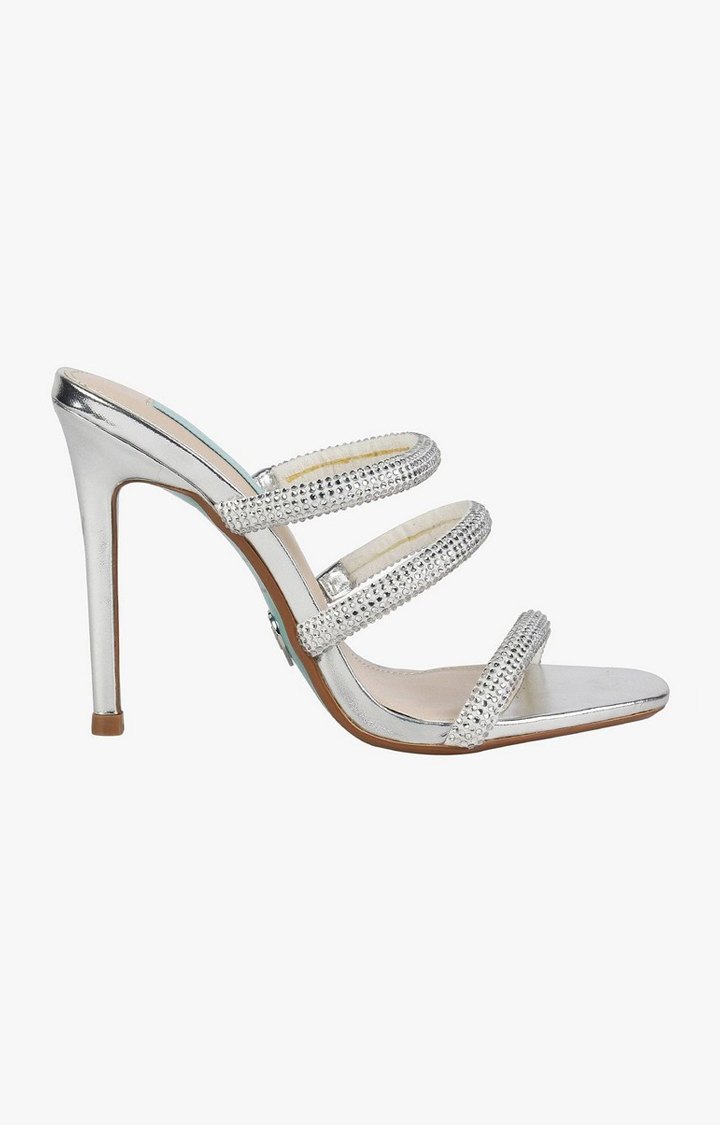 Sb-Aubri Silver Heel Sandals