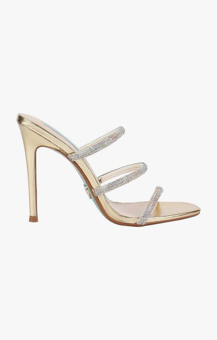 Sb-Aubri Gold Heel Sandals