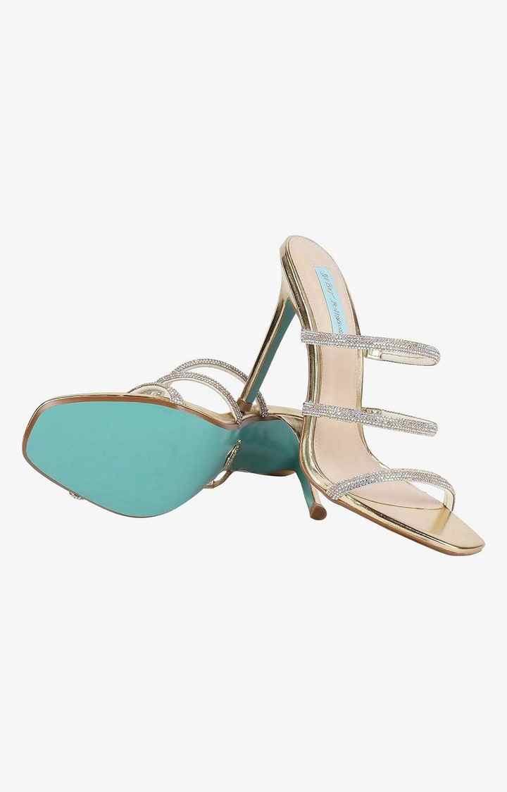 Sb-Aubri Gold Heel Sandals