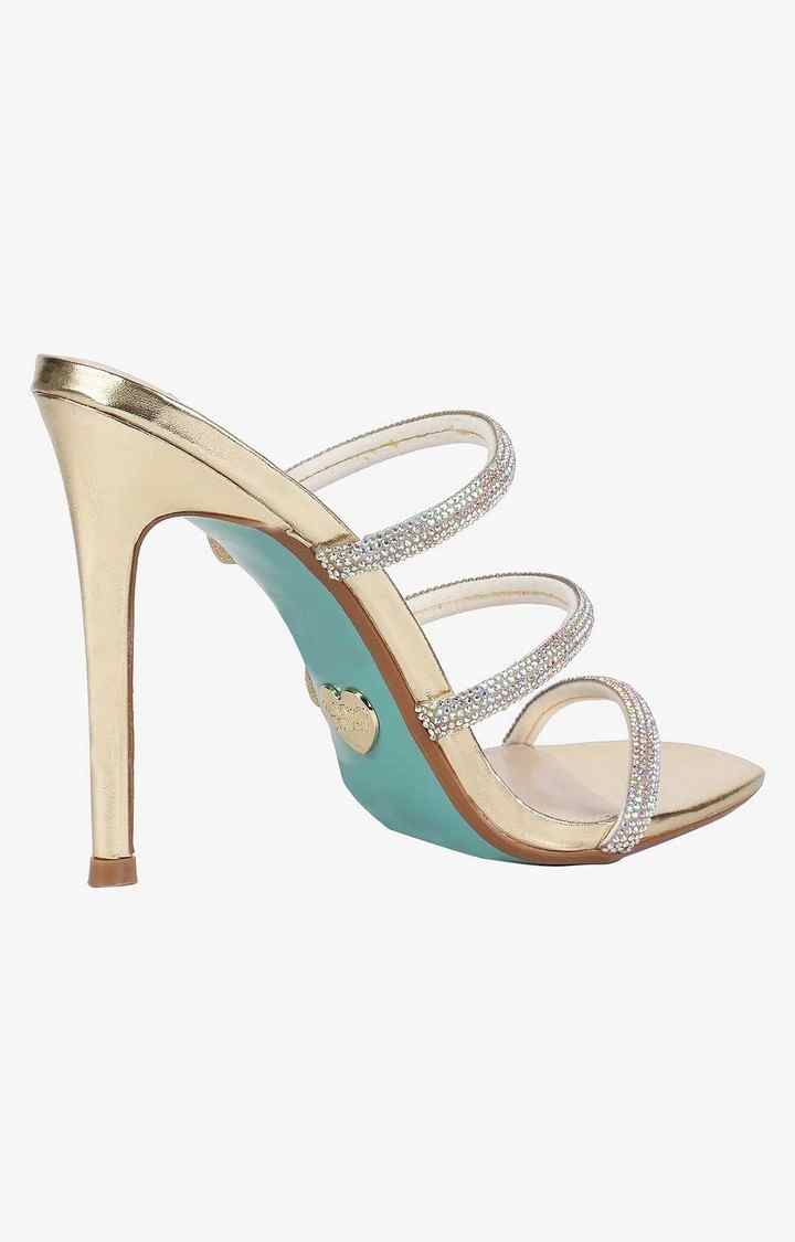 Sb-Aubri Gold Heel Sandals