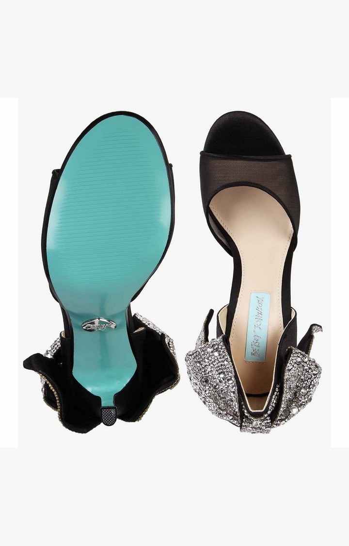 Sb-Blaze Black Heel Sandals