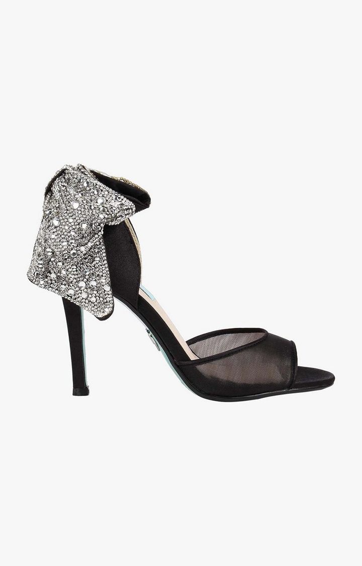 Sb-Blaze Black Heel Sandals