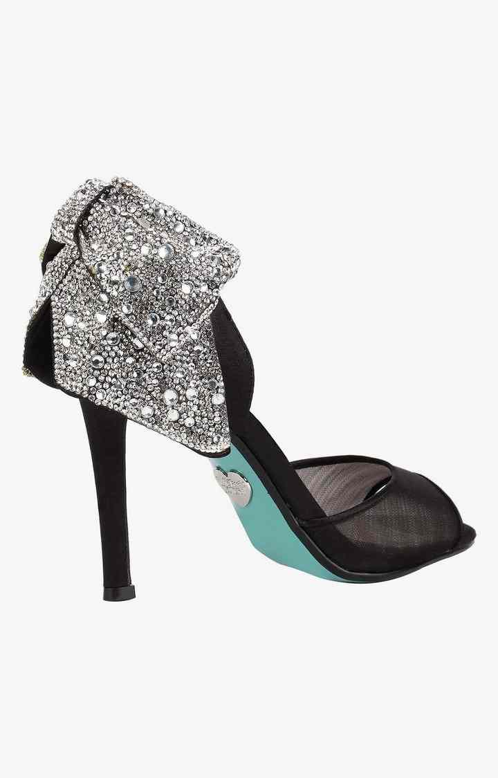 Sb-Blaze Black Heel Sandals