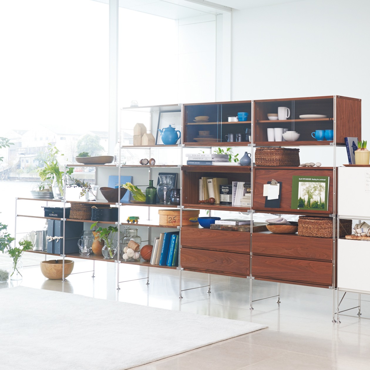 STAINLESS UNIT SHELF / ADDITIONAL STAINLESS FRAME / L