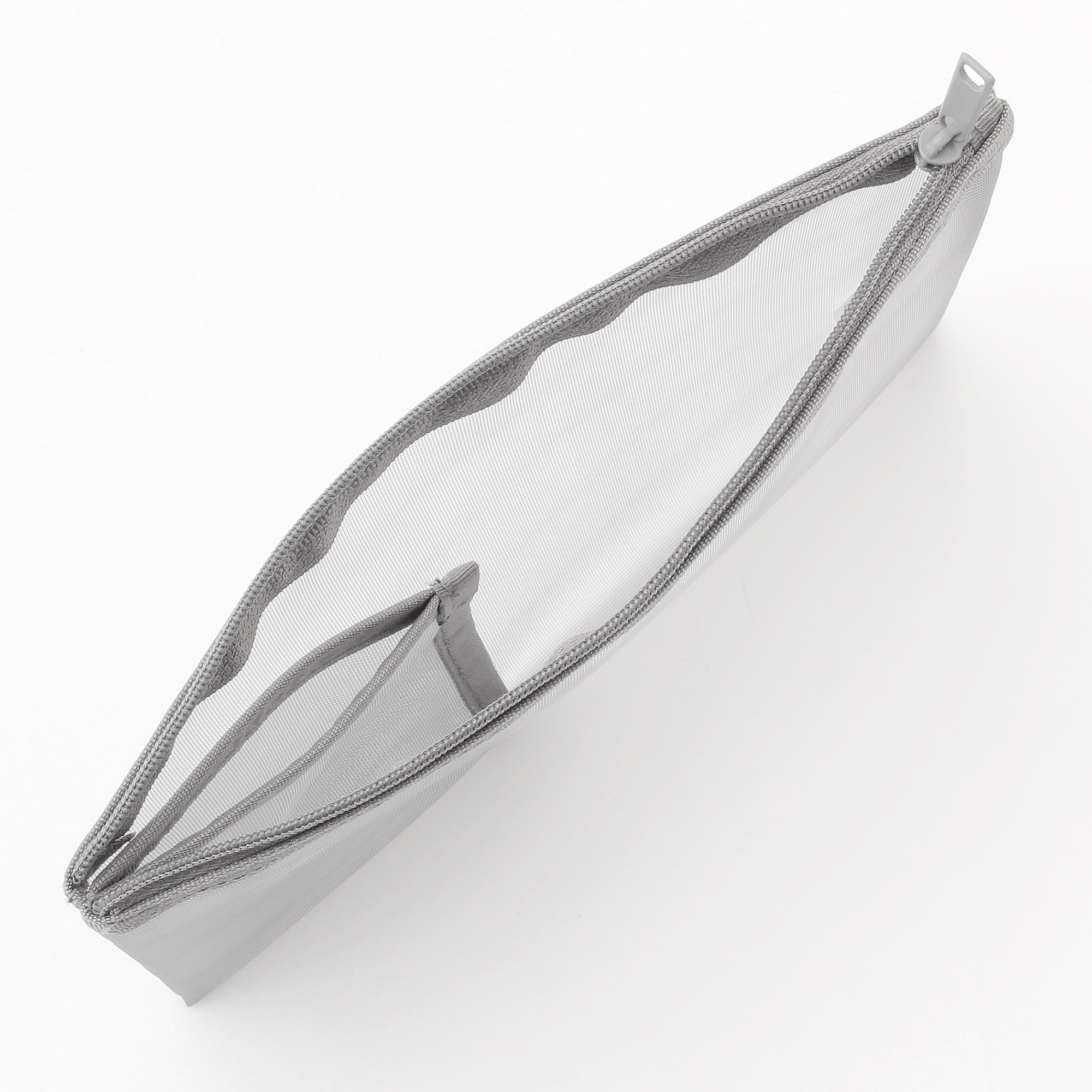 NYLON MESH POUCH WITH POCKET