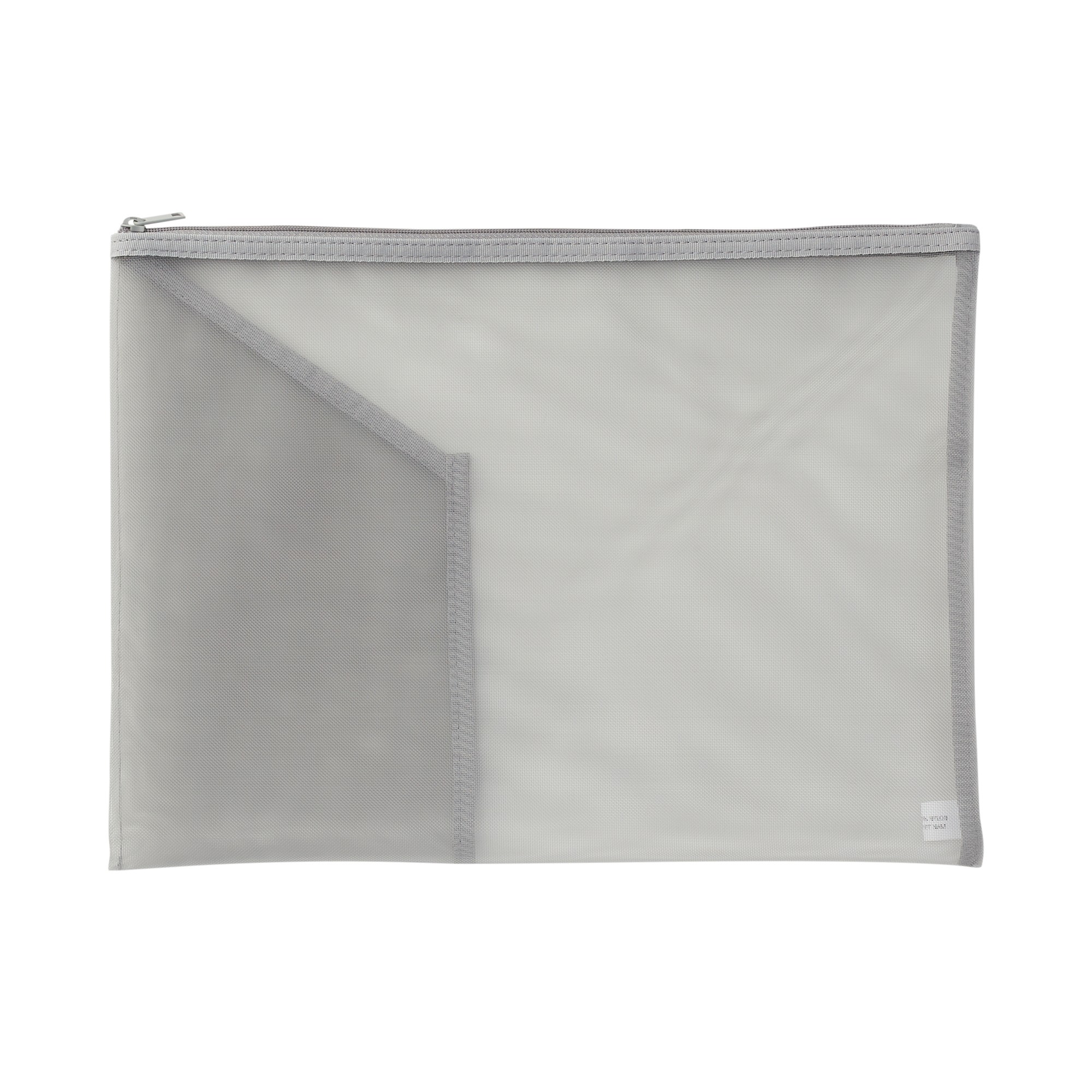 NYLON MESH DOCUMENT CASE WITH POCKET