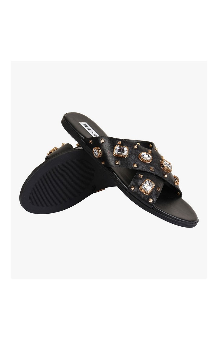 Adriana Black Flats
