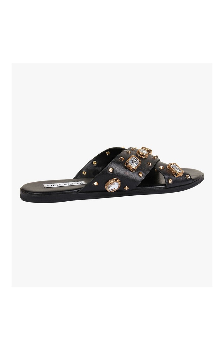 Adriana Black Flats