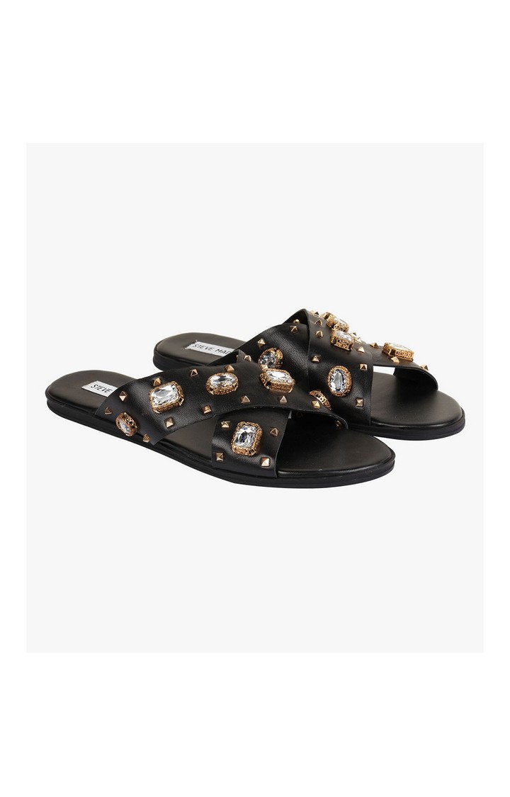 Adriana Black Flats