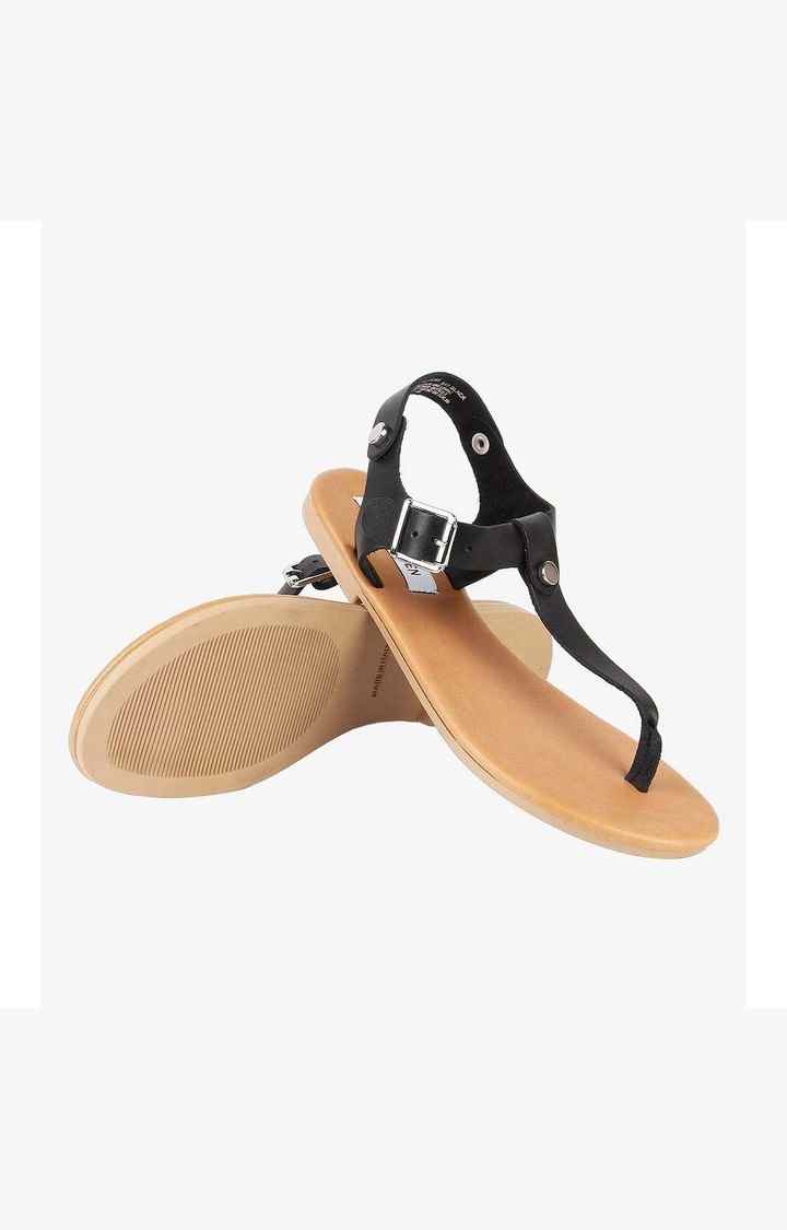 Tally-P Black Flats