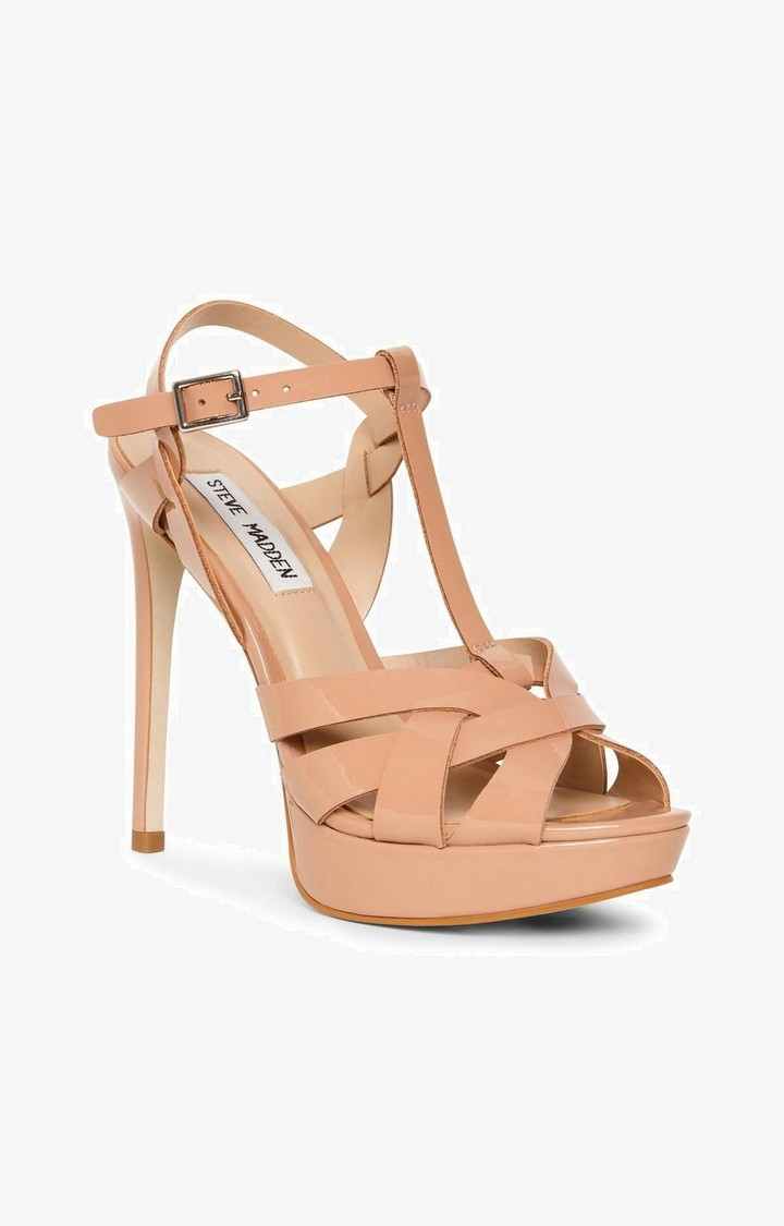 Faline Pink Heel Sandals