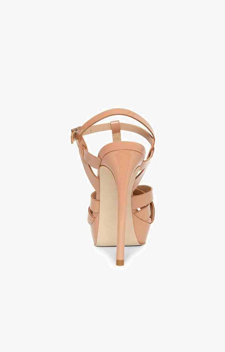 Faline Pink Heel Sandals