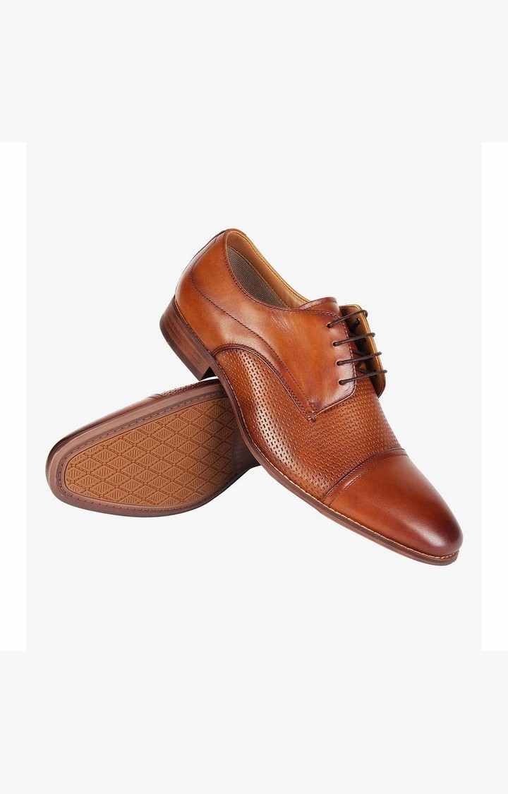 Decklan Brown Tie-Ups & Dress Loafers