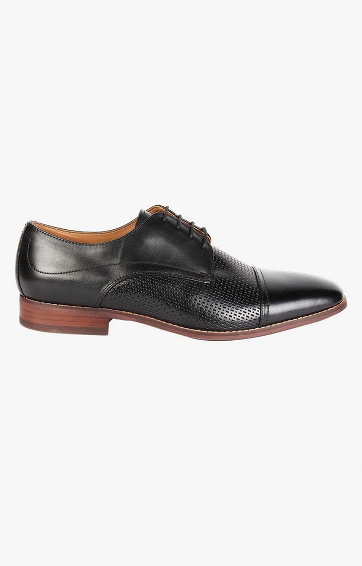 Decklan Black Tie-Ups & Dress Loafers
