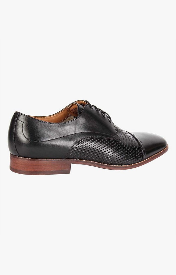 Decklan Black Tie-Ups & Dress Loafers