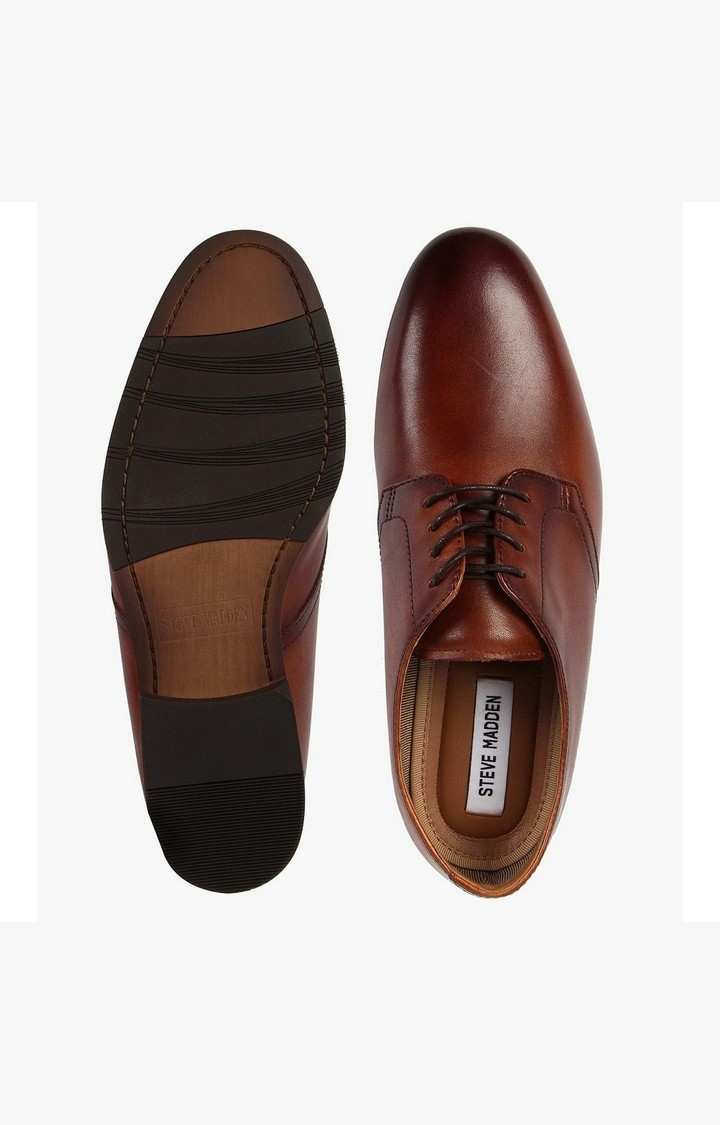 Eben Brown Tie-Ups & Dress Loafers