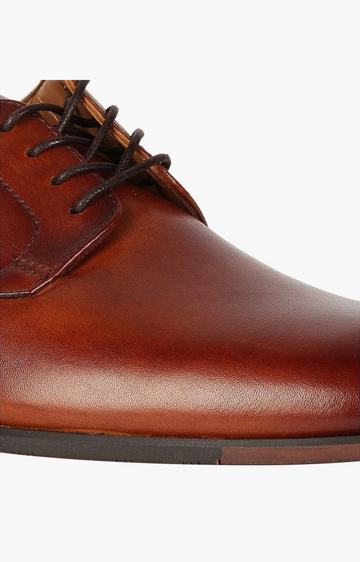 Eben Brown Tie-Ups & Dress Loafers