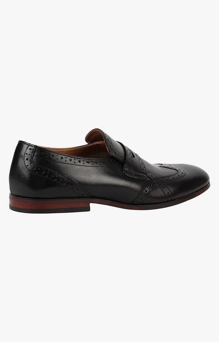 Efren Black Driver Loafers